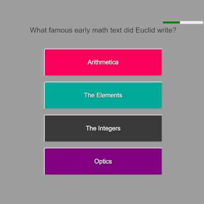 Math Major Trivia